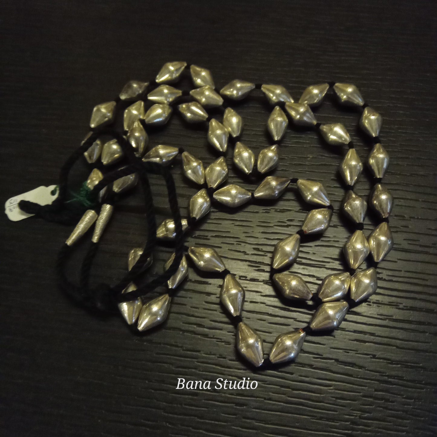 2 line Bead Necklace Bana Studio