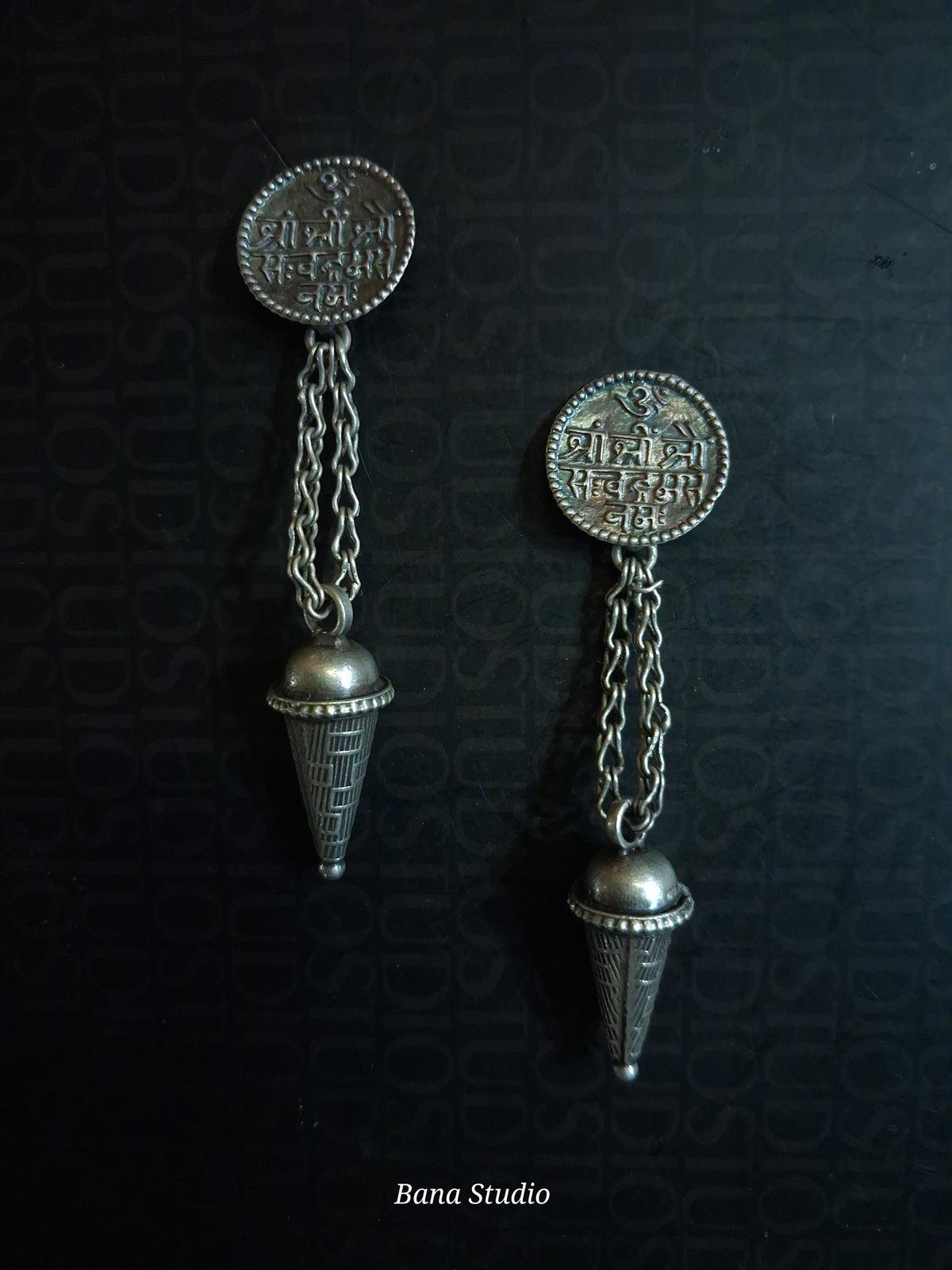 Om Earrings