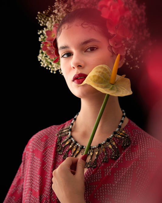 Rajdeep Ranawat SHIBORI collection Launched with Jewellery from Banastudio