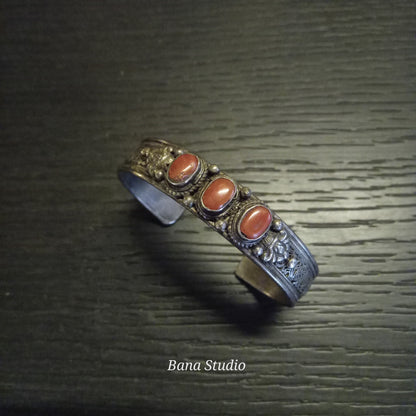 Oxidised Sil bracelet Bana Studio