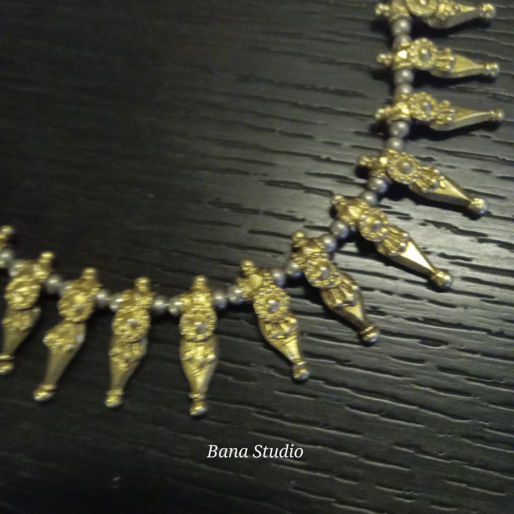 Tribal Sil Necklace Bana Studio