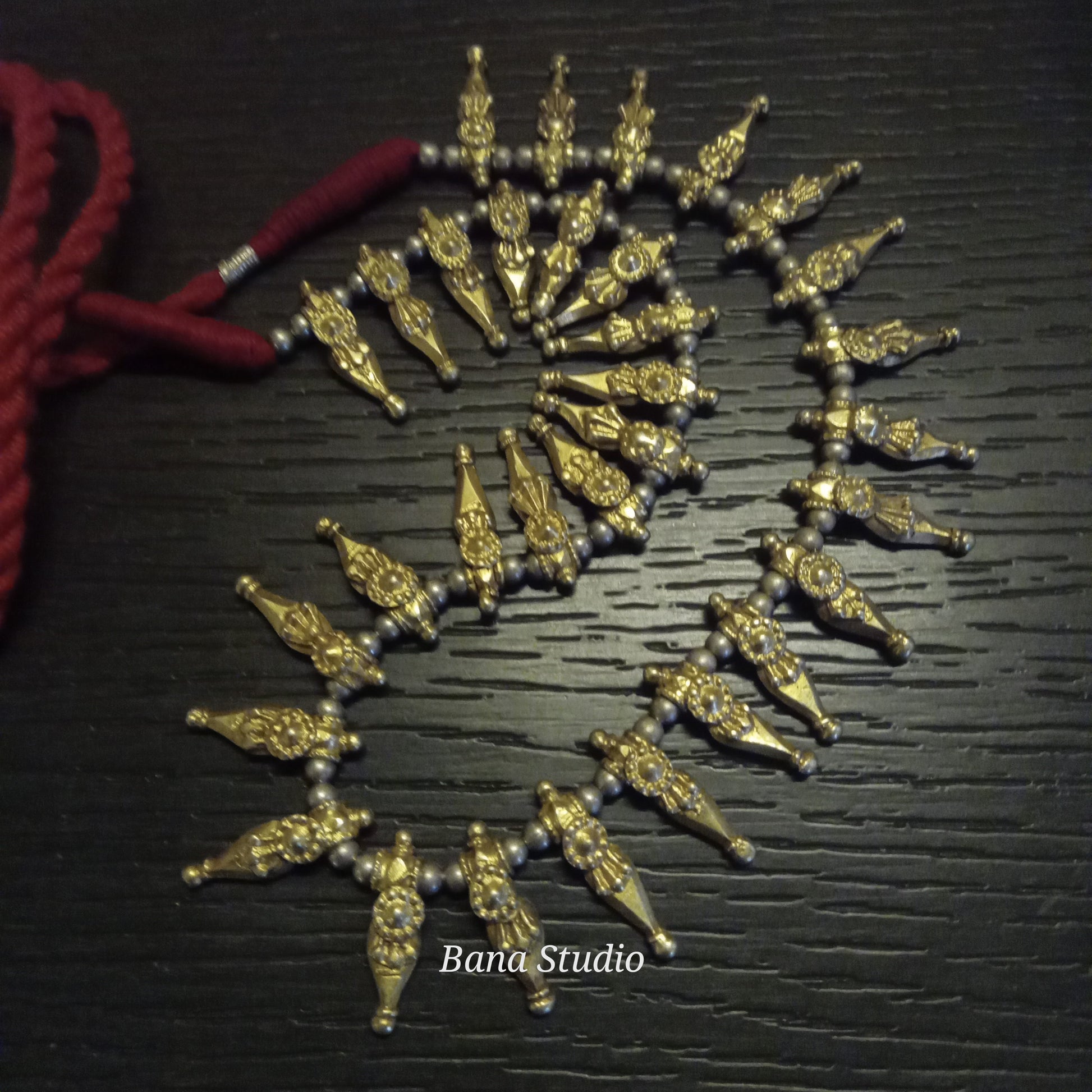 Tribal Sil Necklace Bana Studio