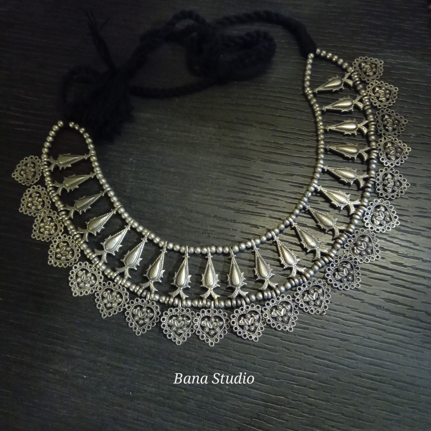 Tribal Sil Necklace Bana Studio