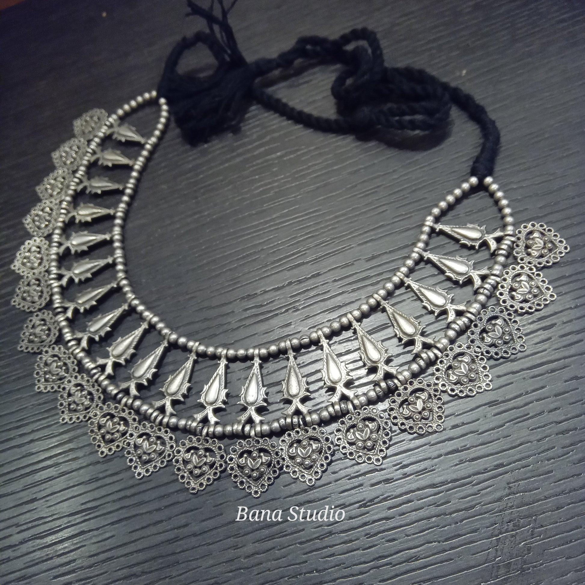 Tribal Sil Necklace Bana Studio
