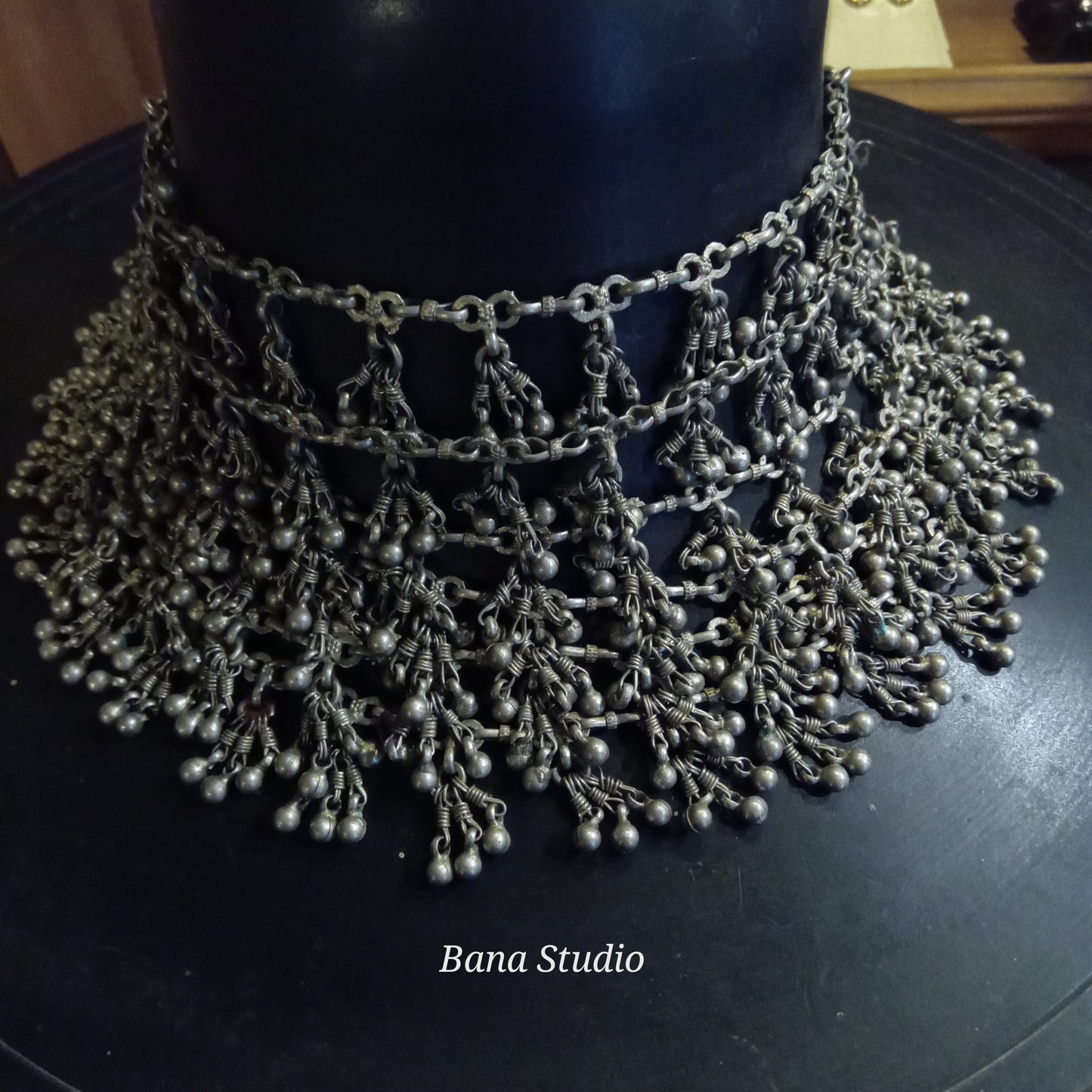 Tribal Sil Necklace Bana Studio