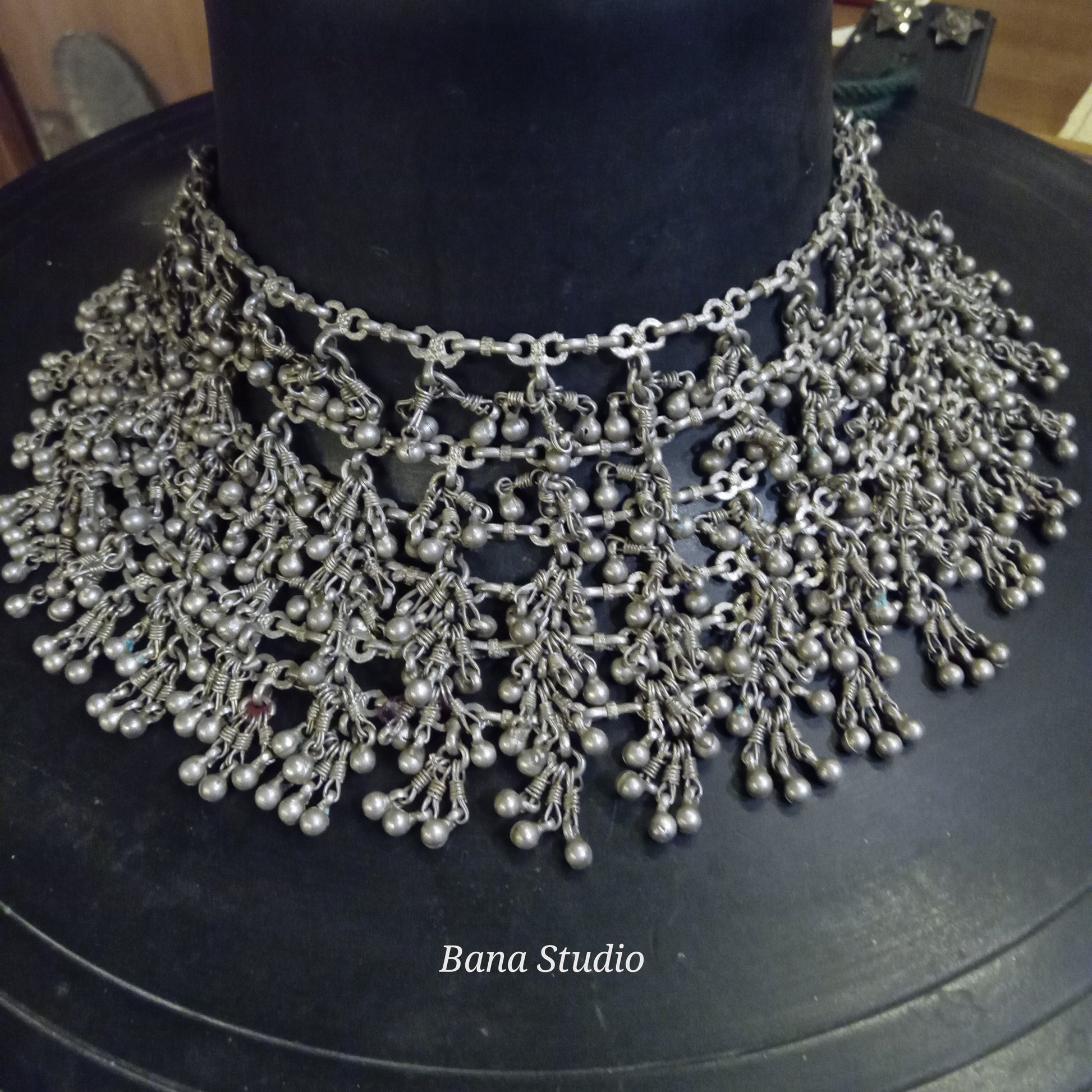 Tribal Sil Necklace Bana Studio