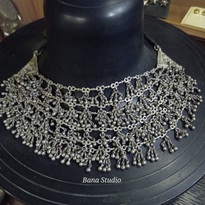 Tribal Sil Necklace Bana Studio