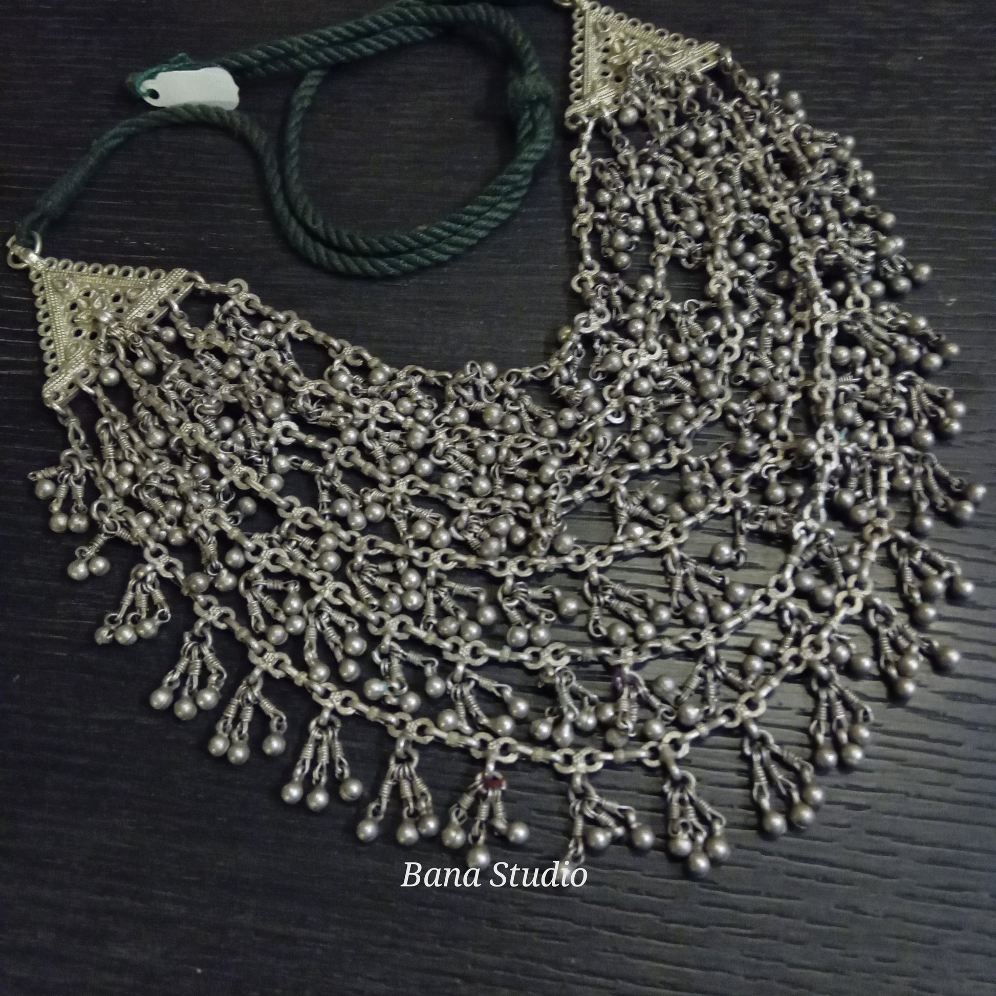 Tribal Sil Necklace Bana Studio