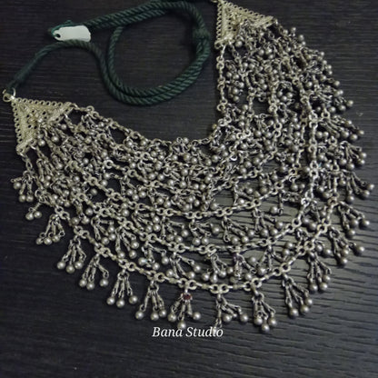 Tribal Sil Necklace Bana Studio