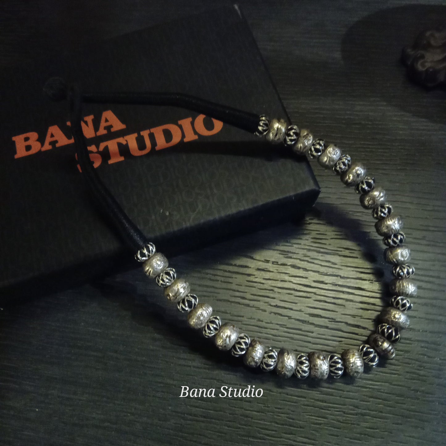 Tribal Sil bead Necklace Bana Studio