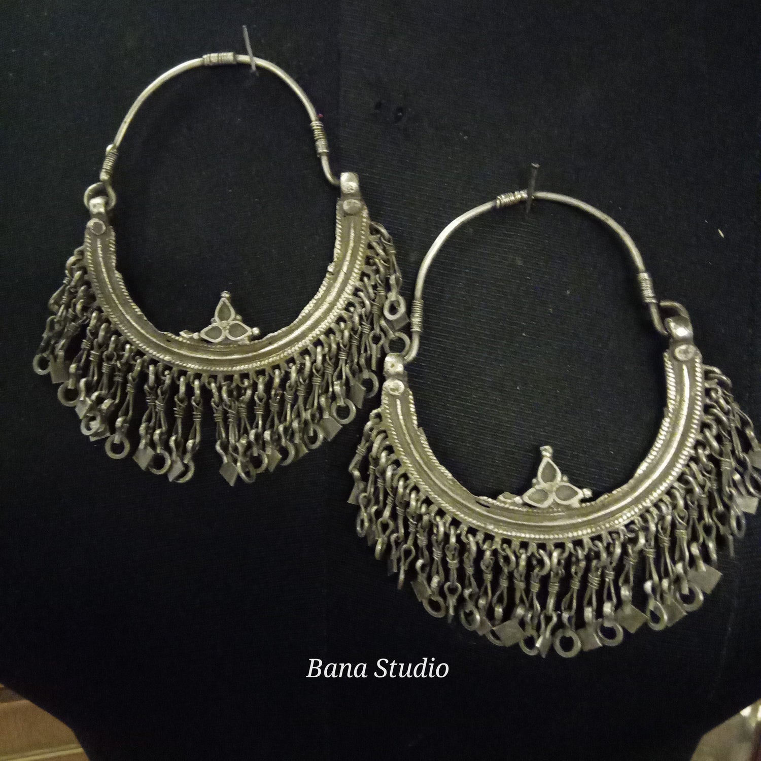 Tribal Bali Earrings Bana Studio