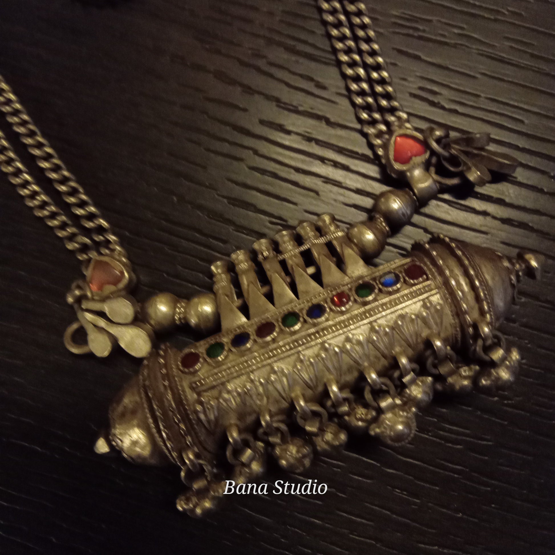 Tribal Sil Necklace Bana Studio