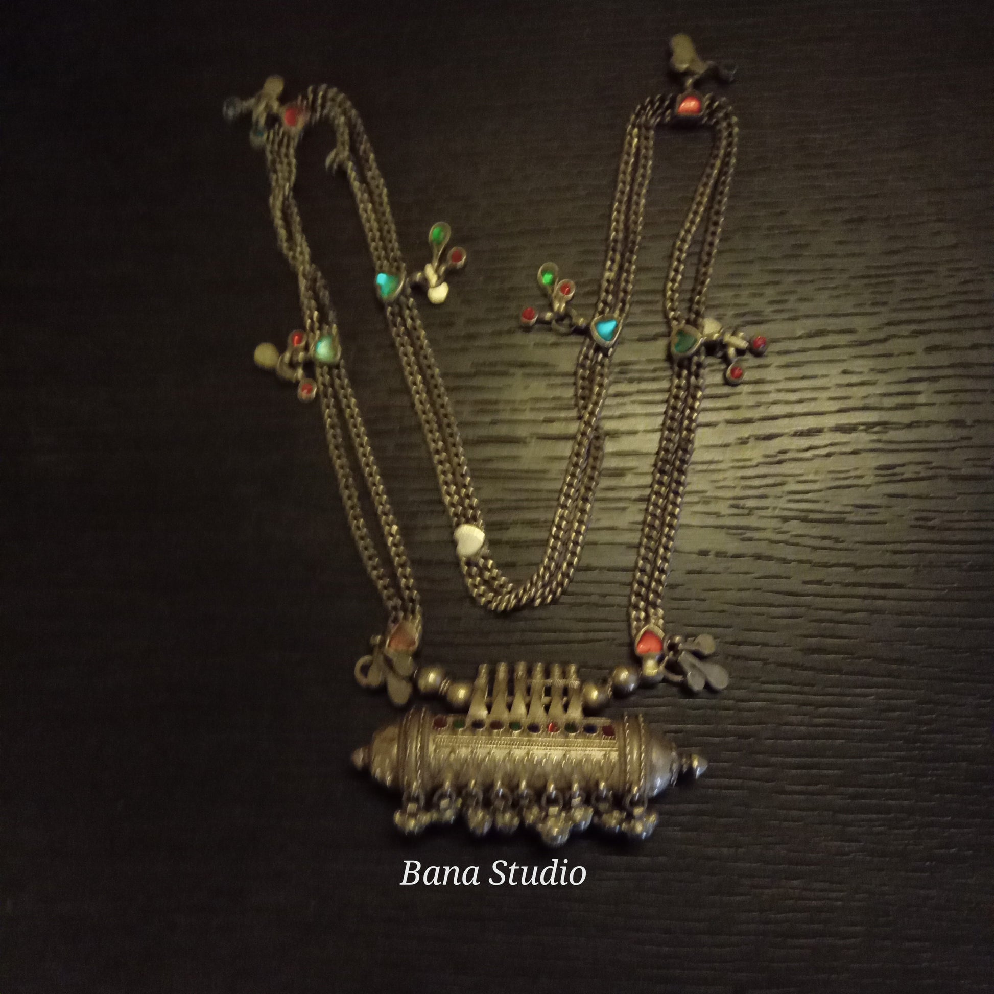 Tribal Sil Necklace Bana Studio