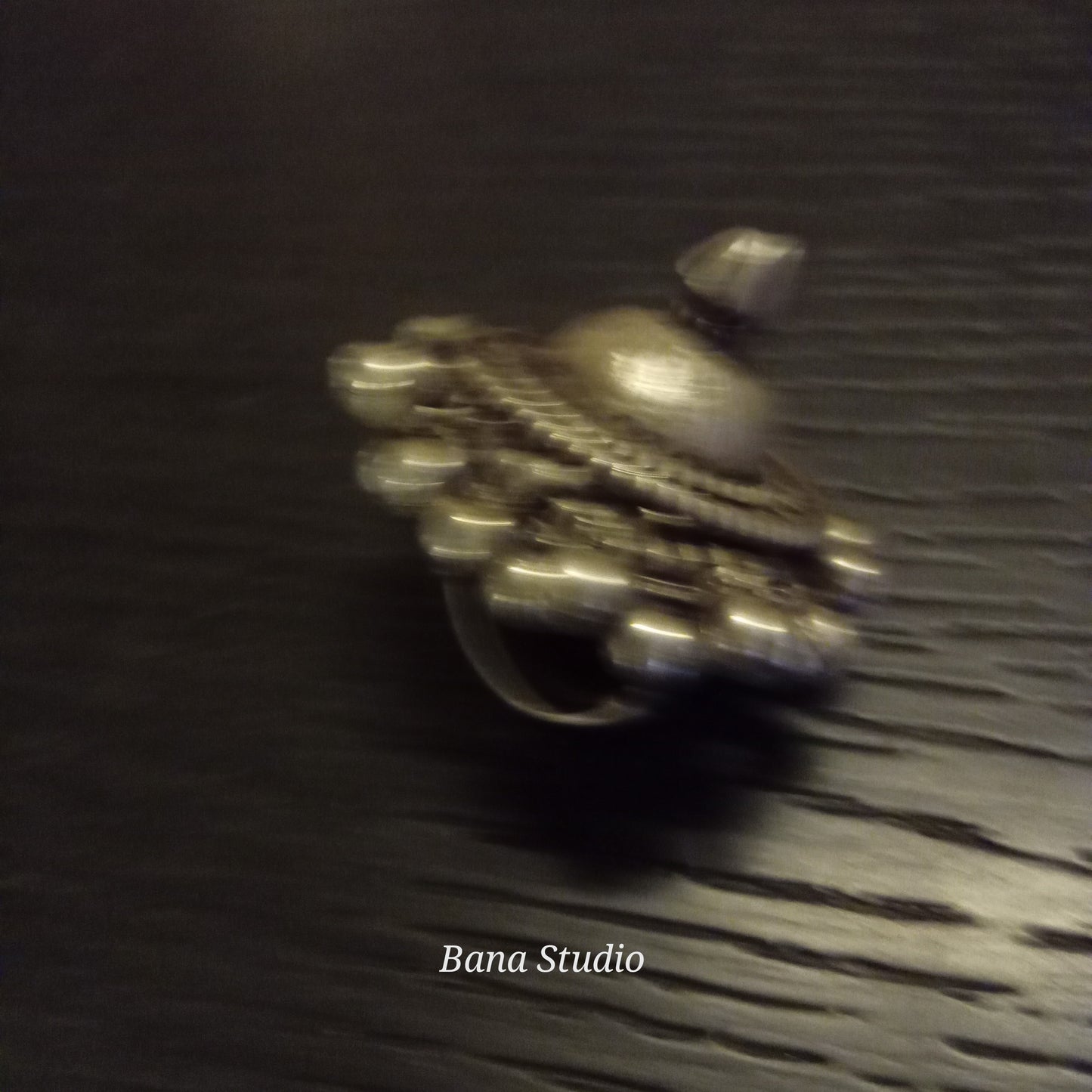 Tribal Sil Ring Bana Studio