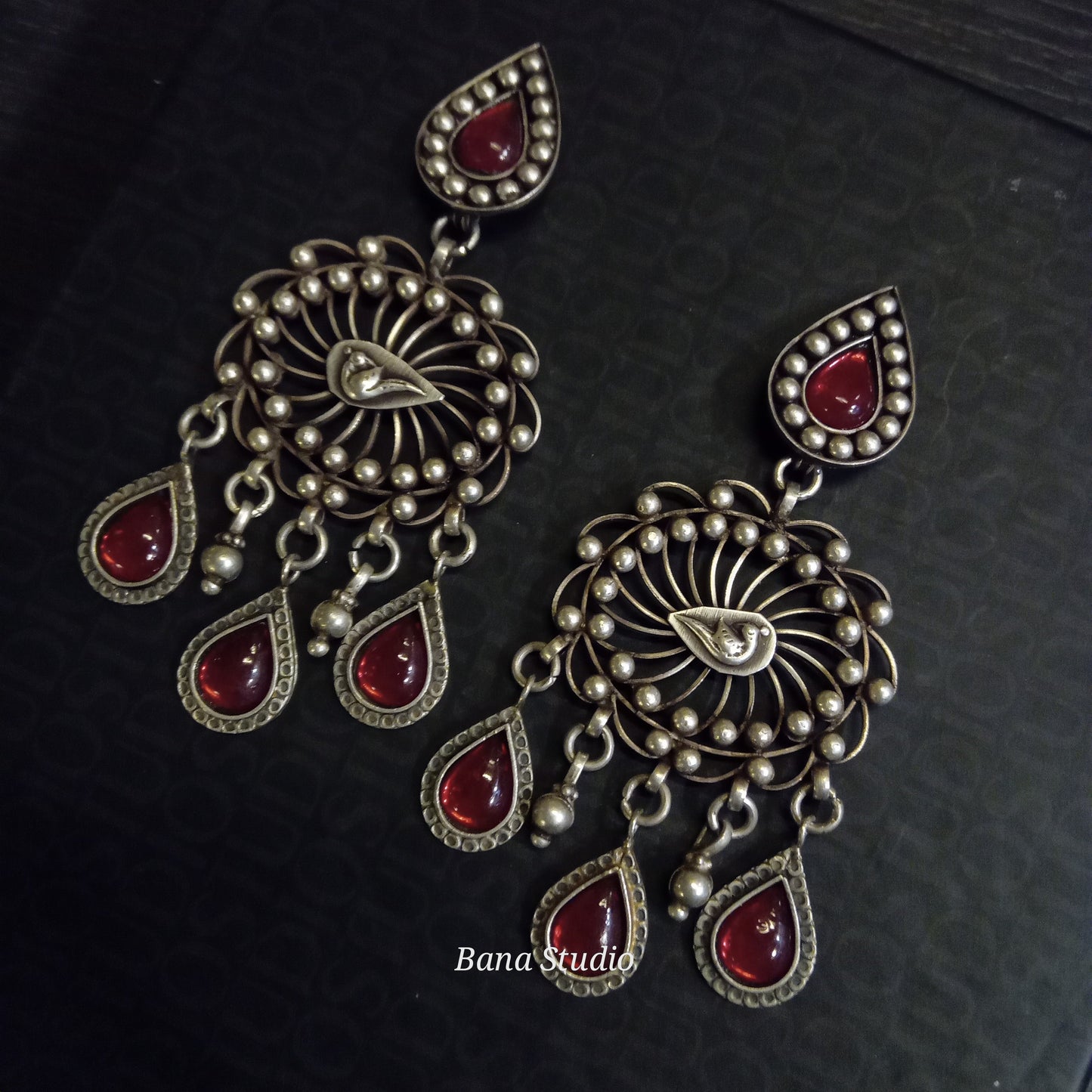 Tribal Sil Earrings
