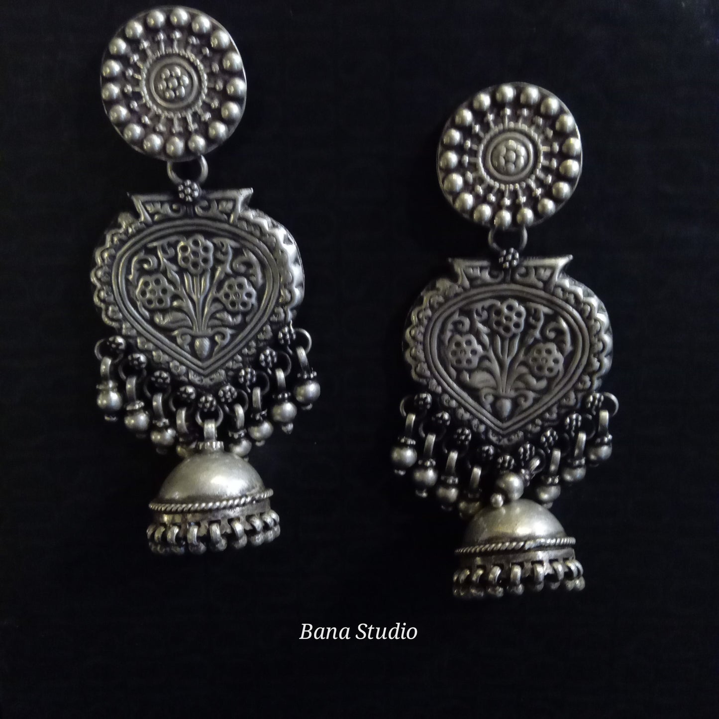 Tribal Sil Earrings