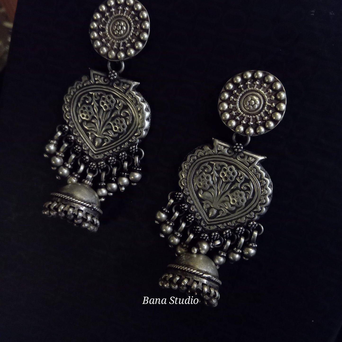 Tribal Sil Earrings