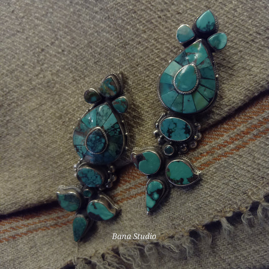 Ladakhi Earrings