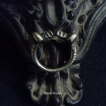 Lion Head Ring