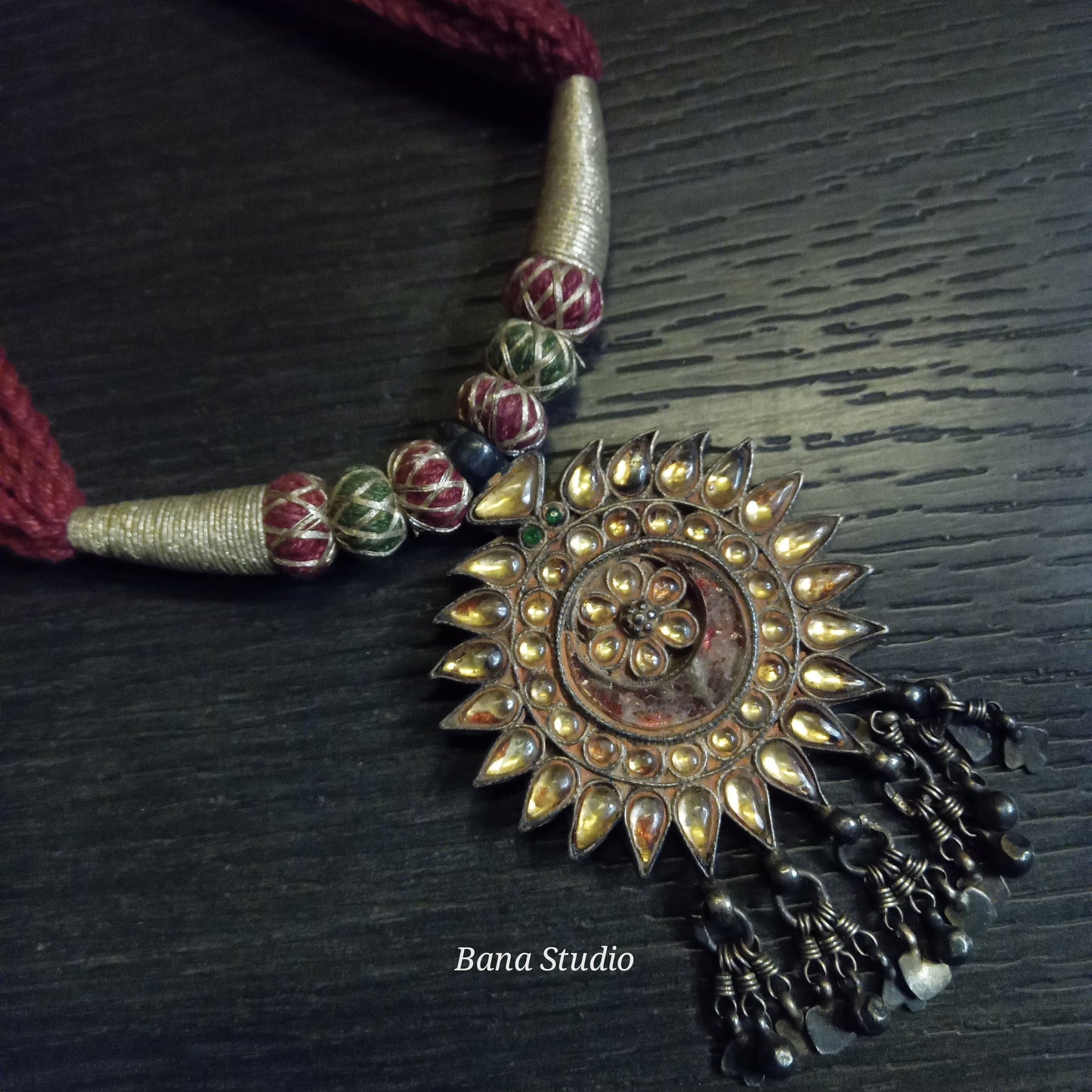 Kundan Style Pendant