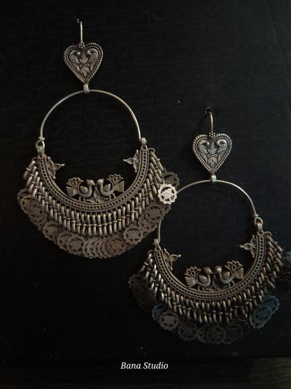 Peacock Earrings