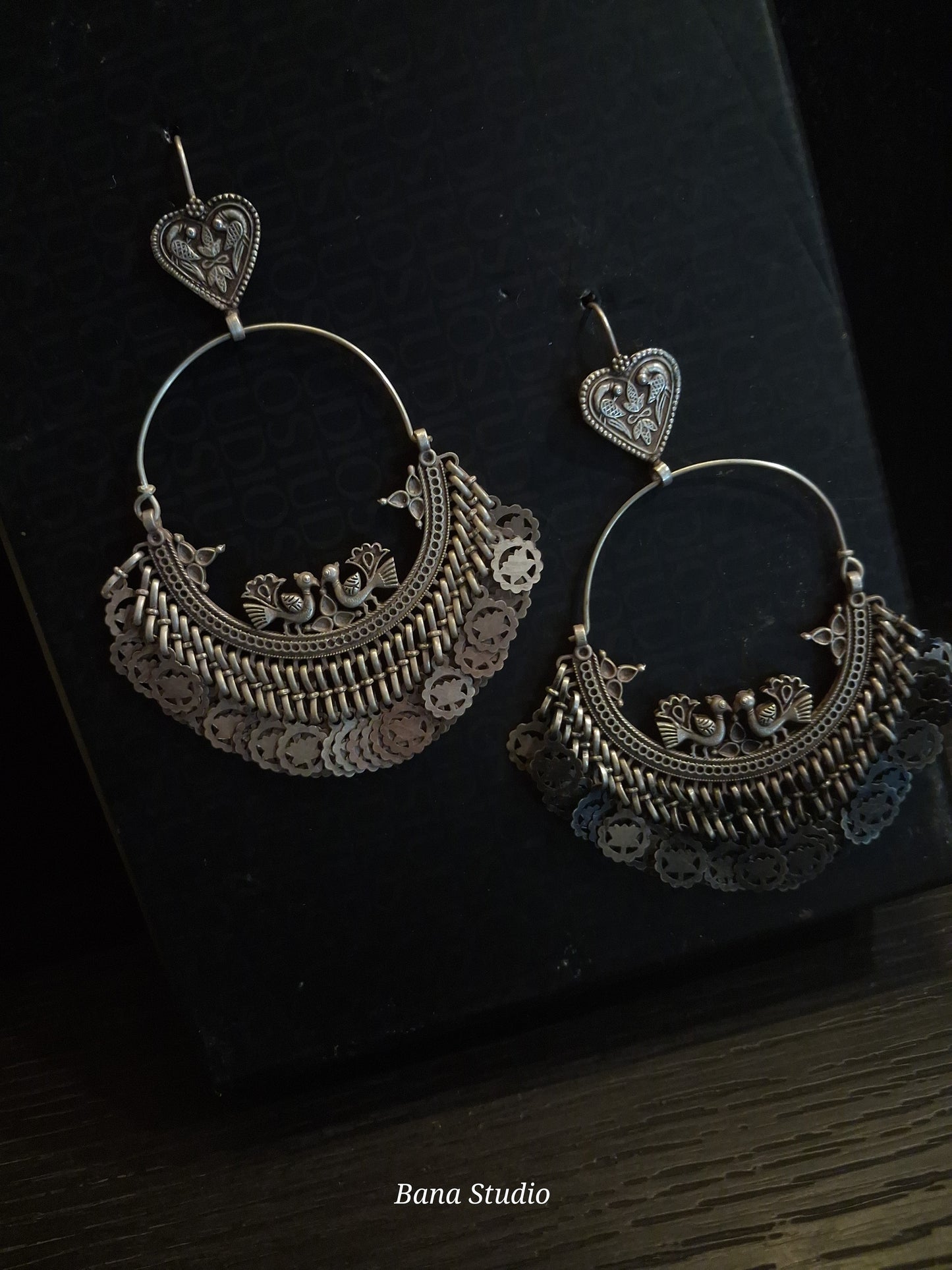 Peacock Earrings