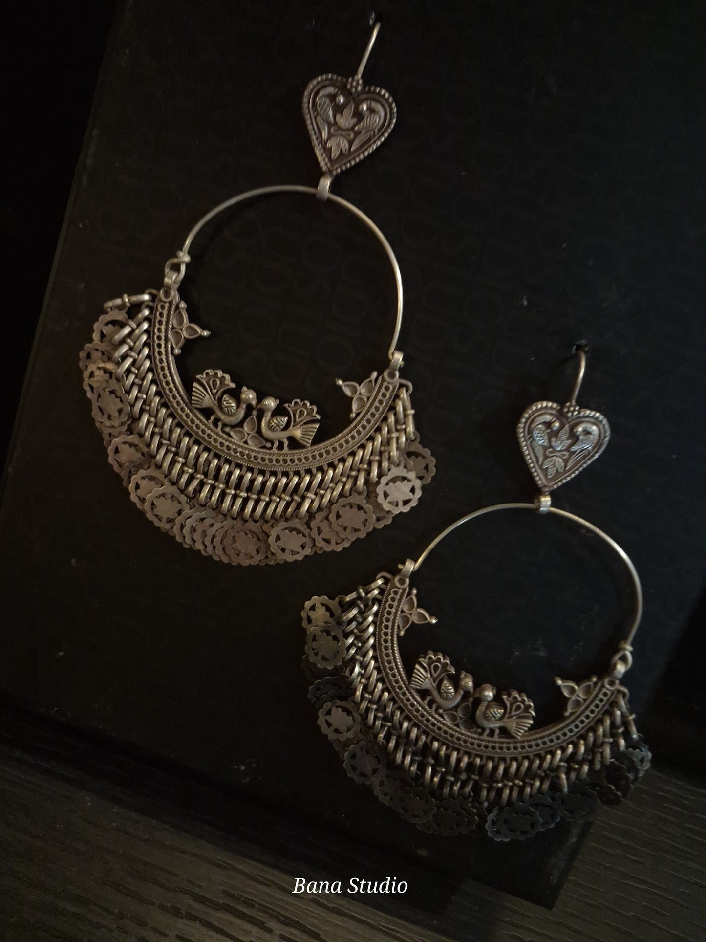 Peacock Earrings
