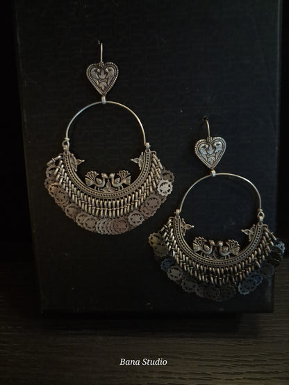 Peacock Earrings