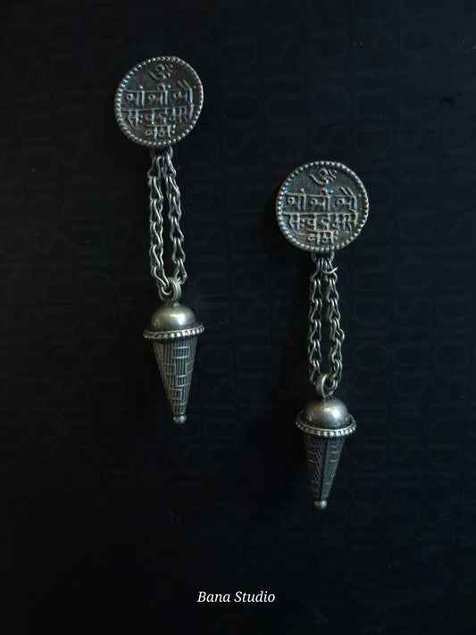 Om Earrings