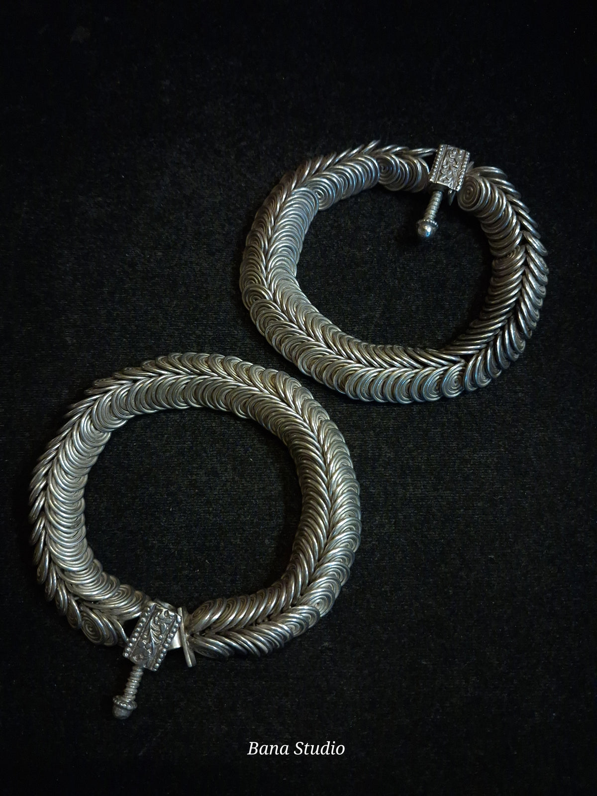 Jalebi Anklets