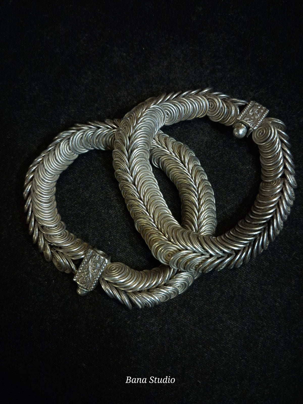 Jalebi Anklets