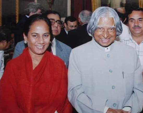 Manjushree Gupta Manjushree Gupta  and A. P. J. Abdul Kalam
