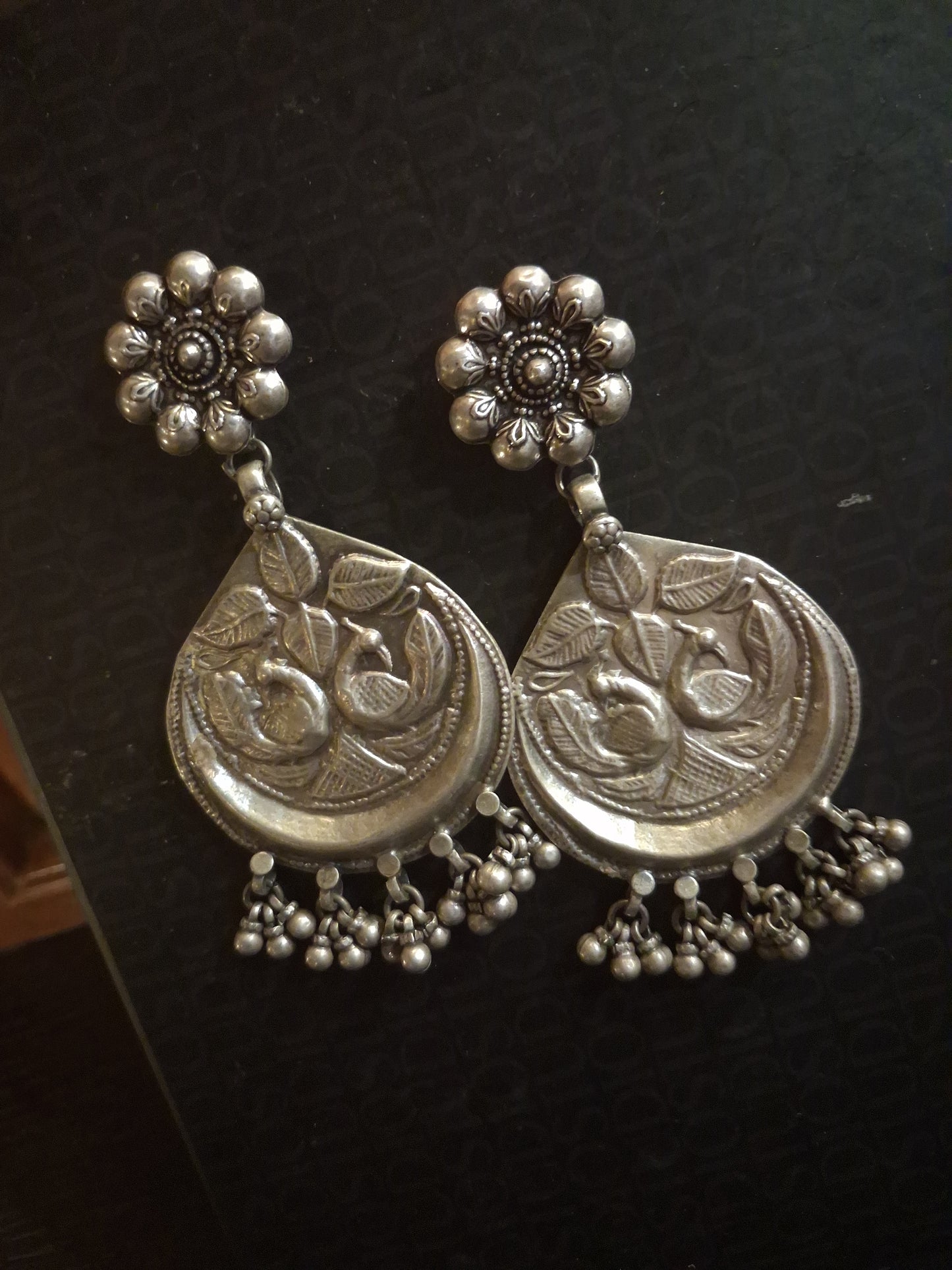 Peacock Earrings