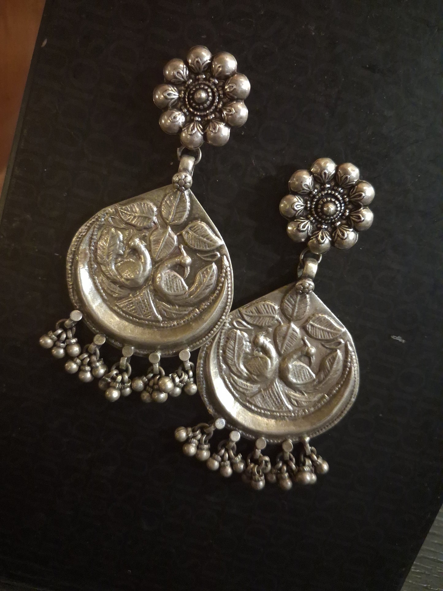 Peacock Earrings