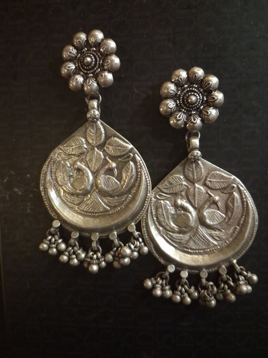 Peacock Earrings
