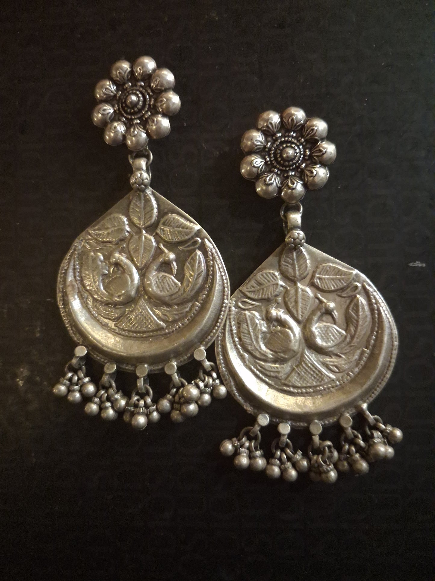 Peacock Earrings