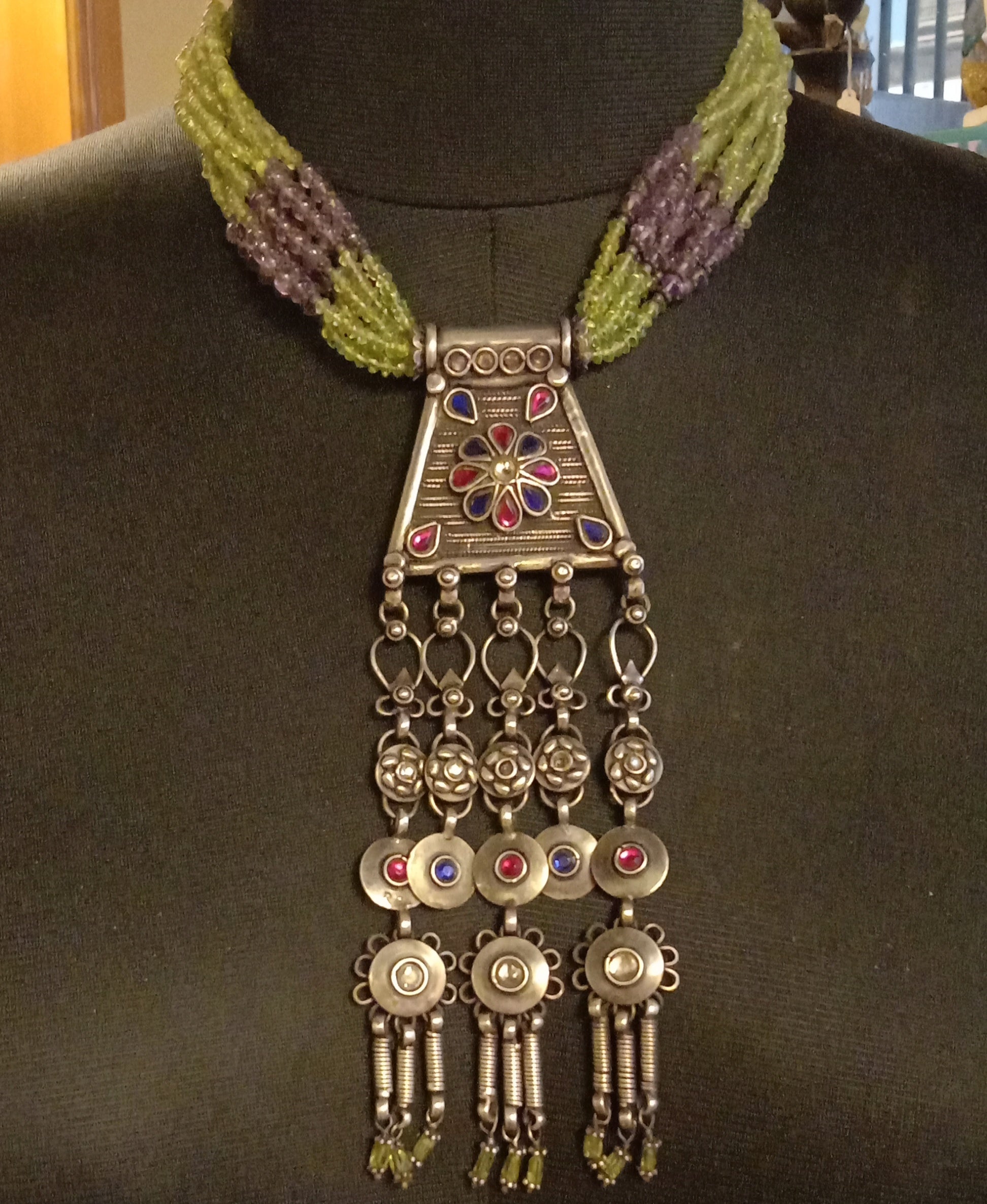 Made up statement Necklace Bana Studio